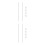 2 Sets Adjustable Shower Curtain Rod 30-50cm 10