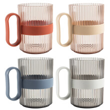 4 Pcs Rinse Cups Bathroom Couple Mouthwash Lovers Child