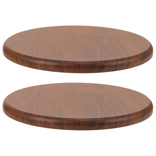 2pcs round solid wood stool seat covers for barstool replacement