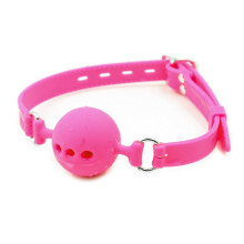 SM Deep Throat Mouth Ball Silicone Mouth Gag O-Type Ball Plug Adjustable Strap-On For SM Restraints Adults