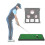 Golf Praxis Schaukel Matte Golf Training Aids 9