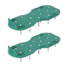 Lawn Aerator Sandals Green Spike Shoes With Strap For Grass, Garden And Courtyards Aeration
