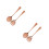 2 Sets Salatbesteck Aus Mit Ergonomischem Löffel Gabel 9