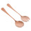 2 Sets Salatbesteck Aus Mit Ergonomischem Löffel Gabel 1