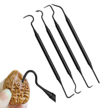4-Piece Double-Sided Nylon Pick Set for Car Detailing, Auto Interior Cleaning, Nylon Picks, Car Accessories