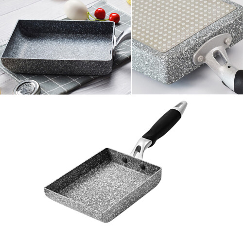Non Stick Omelette Pan Rectangular Egg Frying Pan For Tamagoyaki 2