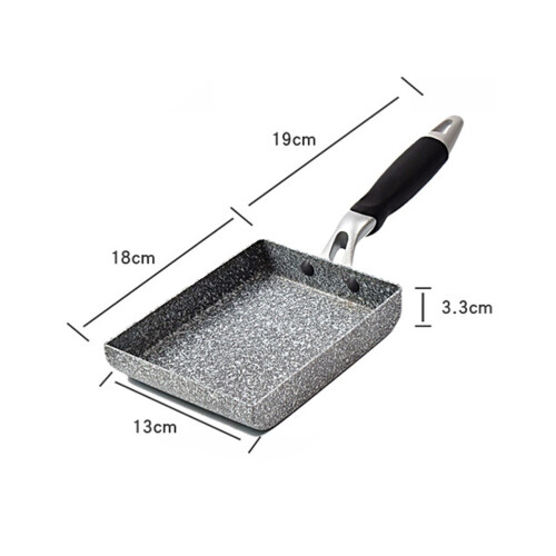 Non Stick Omelette Pan Rectangular Egg Frying Pan For Tamagoyaki 1