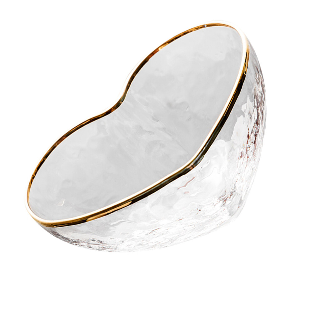 heart shaped glass salad bowl transparent fruit dessert bowl-image-OPC-PKVM8JP-NEW