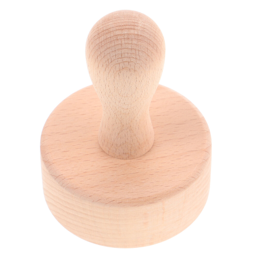 Cookie Stamping Moldels Tart Tamper Wood Round Handle 1set-image-OPC-PKVM8SP-NEW