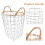 Zehuanyu  Adjustable Handle Toy Clockwork Wrought Iron Storage Basket 6