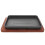 Set Of Steak Plate Griddle Pan With Wooden Handle Base 1