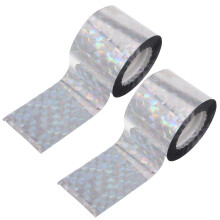 6 Pcs Reflective Bird Scaring Tape Double Sided Ribbon For Garden