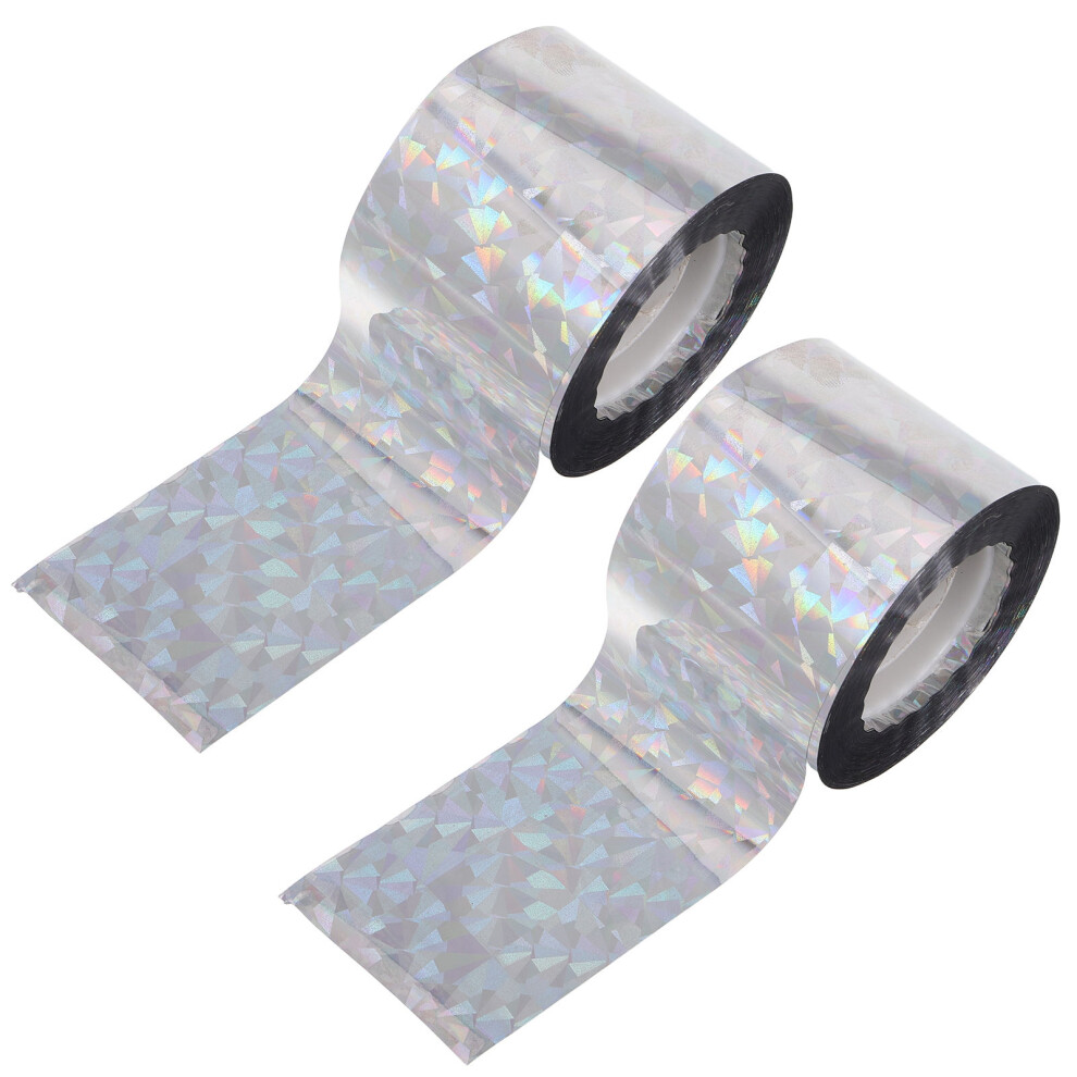 6 Pcs Reflective Bird Scaring Tape Double Sided Ribbon For Garden-image-OPC-PKVM9KP-NEW