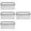 4Pcs Vintage Tinplate Storage Box Cookie Container Case 9