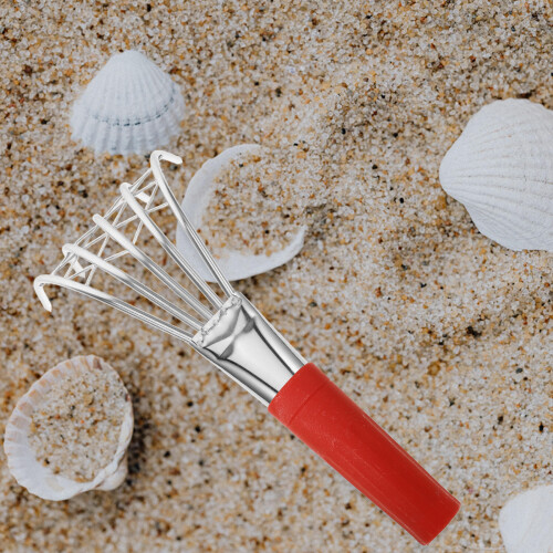 lightweight stainless steel clam rake with comfortable handle 2