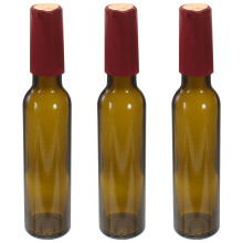 3 Teile Farbiges Grünes Glas Siegel