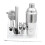12 Cocktailshaker Set Mit Mischlöffel Eiszange Acrylbasis 1
