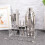 12 Cocktailshaker Set Mit Mischlöffel Eiszange Acrylbasis 10