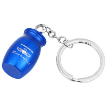 2Stk Urnen Schlüsselanhänger Mini Behälter Hängeornament Haustierurne