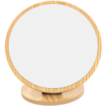 4Stk Holz Schminkspiegel Tischkosmetikspiegel Klappspiegel