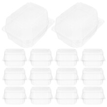 50Stk Cake Box Cupcake Behälter Muffin Kuchen Aufbewahrung Bäckerei