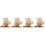 4 Sets Holz Adventskalender Selbermachen Weihnachtsgeschenk 8