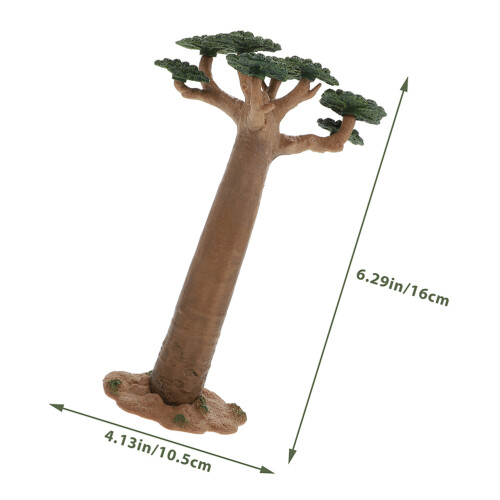 4 Mini Baummodelle Realistisches Pflanzenmodell 2