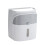 Wall Mounted Roll Paper Holder Waterproof Light Grey 5