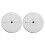 2Pcs Sublimation Wine Glass Base Covers Coasters Insulators Sleeves 9