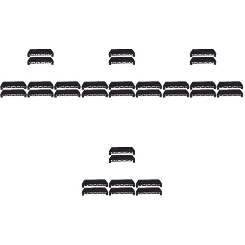8 Pcs Plastic Plant Stand Riser Display Shelf for Crafts Vases 2