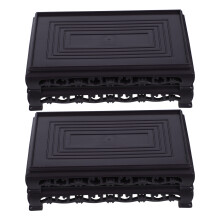 8 Pcs Plastic Plant Stand Riser Display Shelf for Crafts Vases
