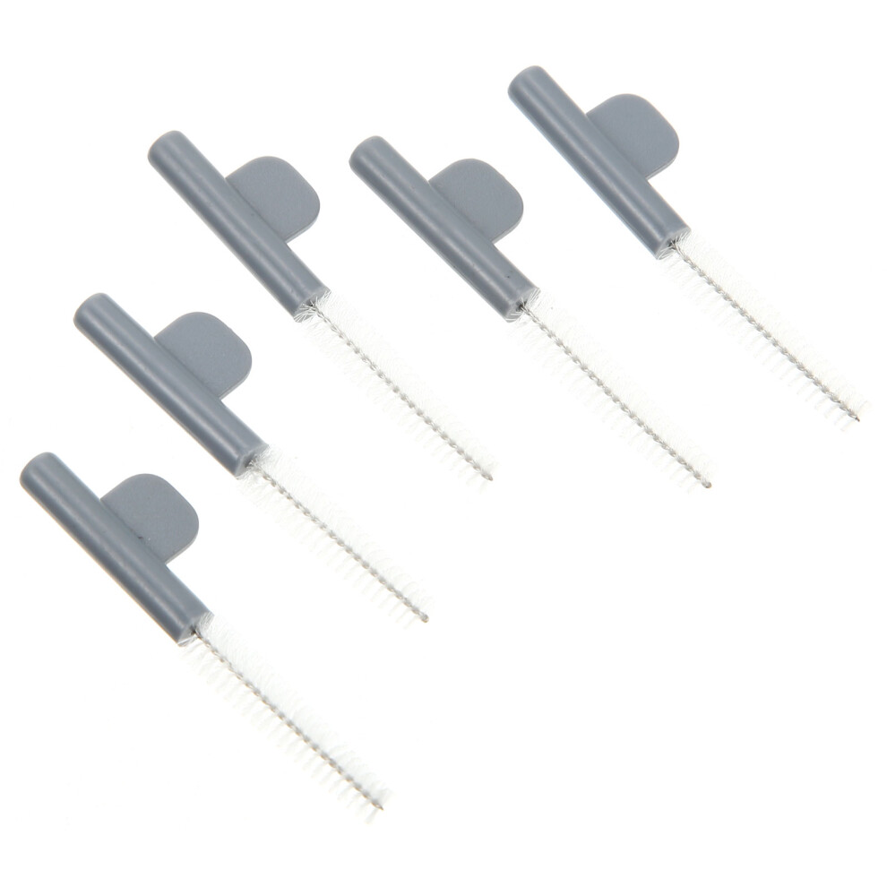 Villcase 5Pcs Portable Hearing Aid Tube Cleaning Brushes For Convenient Use
