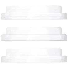 3 Pcs Acrylic Wall-Mounted Bookshelves Baby Child