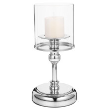 Romantic Metal Candle Holder With Glass Tube For Tea Light