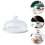 Ceramic Cake Plate With Glass Cover 6