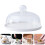 Ceramic Cake Plate With Glass Cover 4