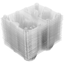 50Pcs 2-Slot Egg Carton Packaging Container For Egg Storage