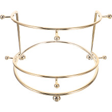 3St Gouden Haarband Organizer Voor Meisjes Met Stevig Ijzeren Ontwerp