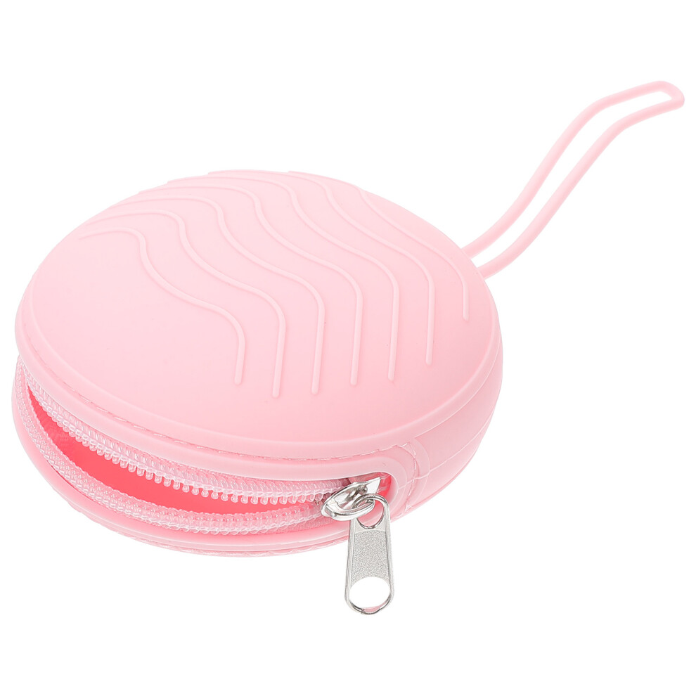 Happyyami Pink Silicone Menstrual Cup Holder Lightweight Outdoor Storage Box