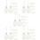 180 Pcs Clear Flat Christmas Ball Ornaments Tree Baubles 10