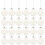 180 Pcs Clear Flat Christmas Ball Ornaments Tree Baubles 1