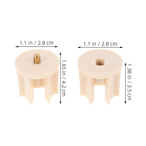 2Pcs Universal Bracket Clutch Plug For Sunshade Roller Blinds 1