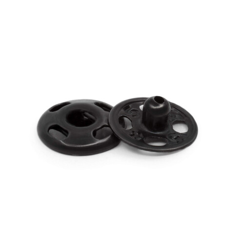 Dritz 80-10-1 SEW-ON SNAPS St?rrelse 10 Sort (10-t?lling) 1