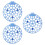 3pcs Plastic Watermelon Planting Tray Fruit Storage Tray Random Color 1