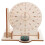 Wooden Sundial Model Ancient Timer Home Desk Clock Decor 9