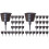 40 Pcs Fertilizer Baskets with Lid Reusable Plastic Container 2