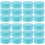 24 Pcs Round Cookie Tins Cake Baking Candy Storage Tinplate Jar 7