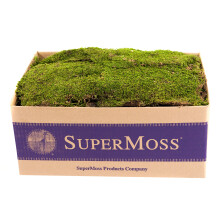 SuperMoss (21508) Konserviertes Blattmoos, frisches Gr n, 5 Pfund