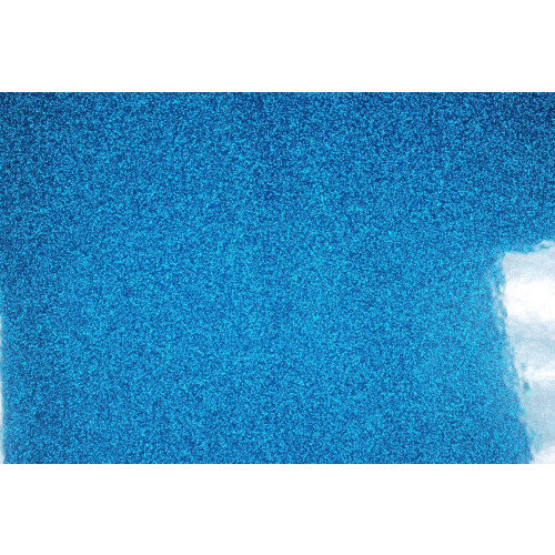 Foaie Siser Glitter HTV 20"""" x 12"""" - Vinil cu transfer termic (Aqua)