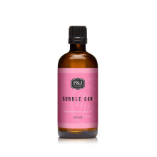 P&J Trading - Bubble Gum Scented Oil 100ml - Duftolie til stearinlysfremstilling S?befremstillingsdiffuserolie